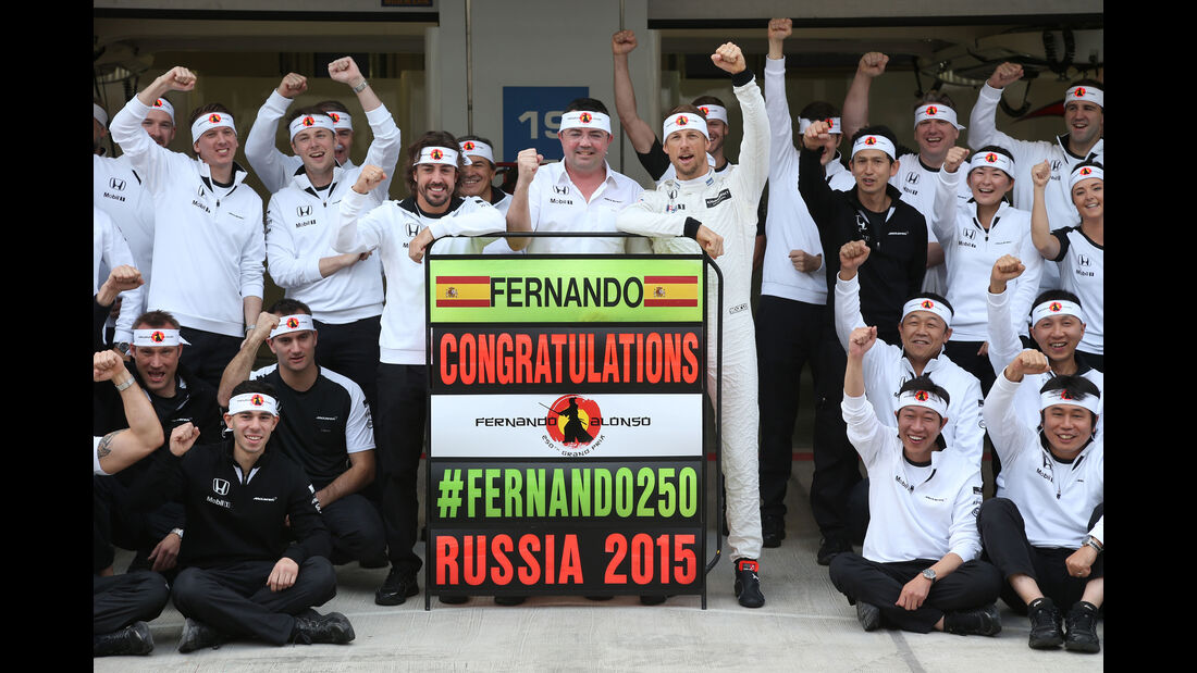 Fernando Alonso - GP Russland 2015