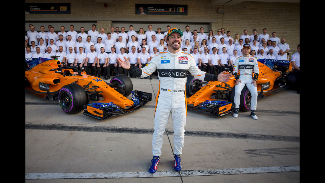 Fernando Alonso - GP USA 2018