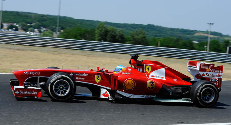 Fernando Alonso GP Ungarn 2013