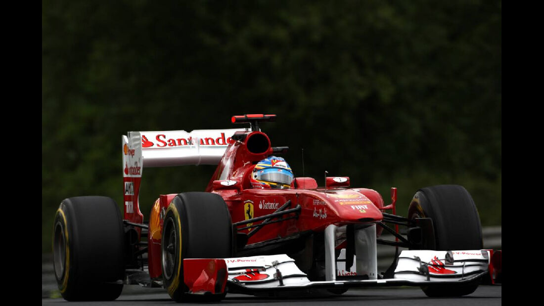 Fernando Alonso - GP Ungarn - Formel 1 - 29.7.2011