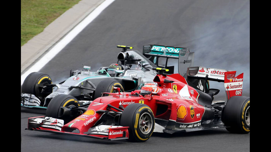 Fernando Alonso - Lewis Hamilton - Formel 1 - GP Ungarn - 27. Juli 2014