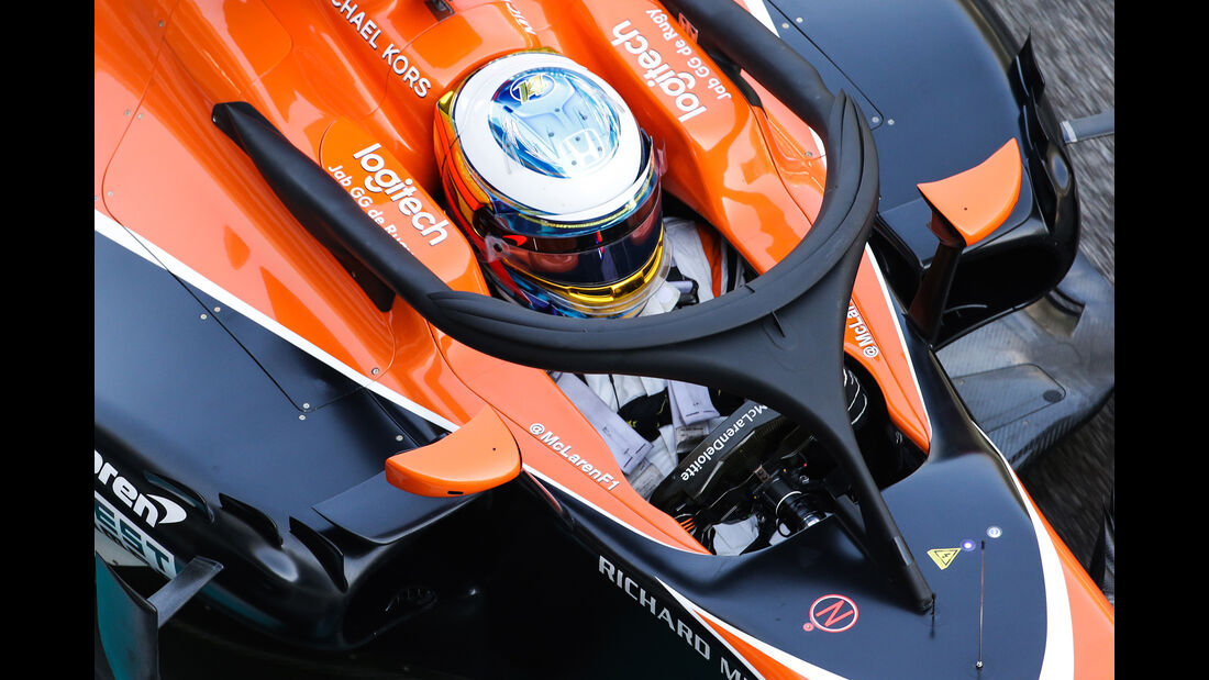 Fernando Alonso - McLaren - Abu Dhabi - Test 1 - 28. November 2017