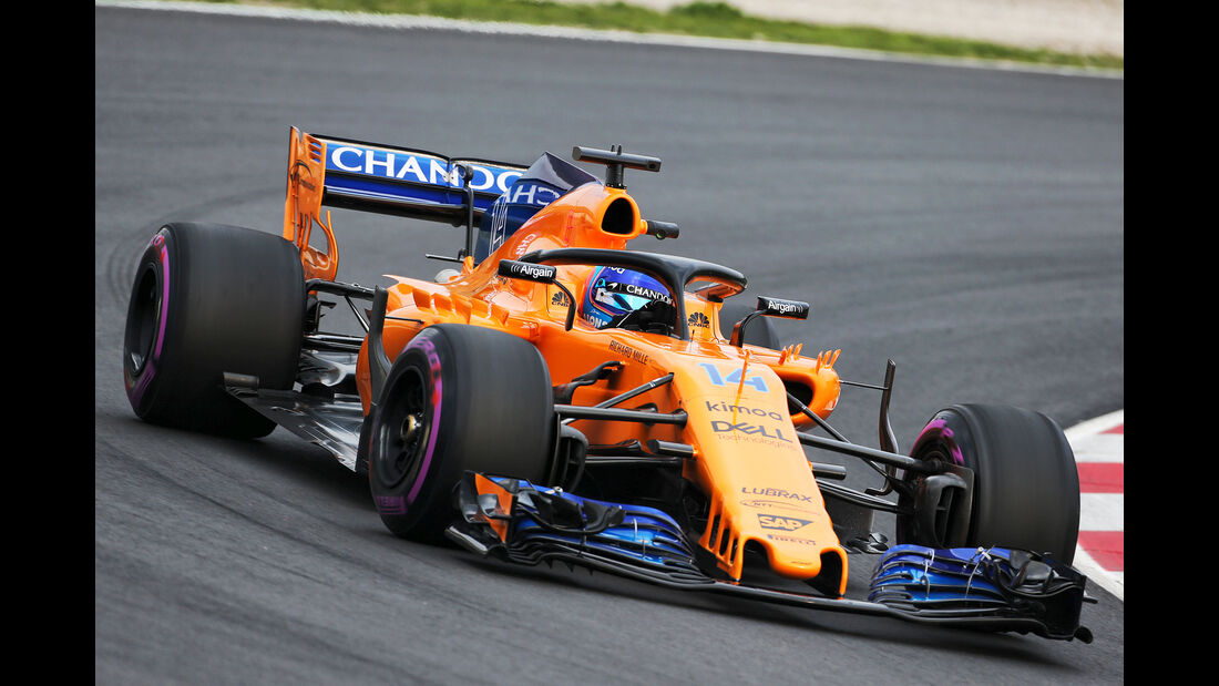 Fernando Alonso - McLaren - Barcelona F1-Test 2018 - Tag 1