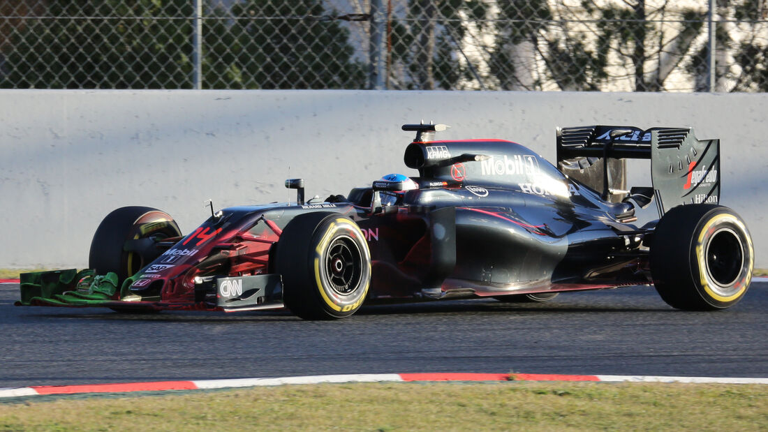 Fernando Alonso - McLaren - Barcelona - F1-Test - FloViz - 2016