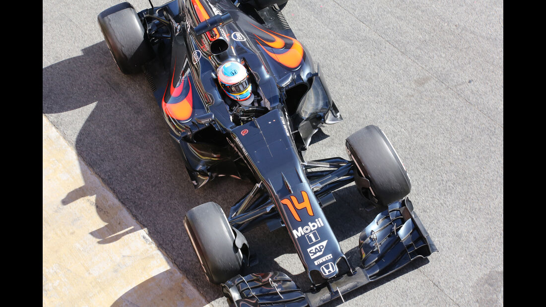Fernando Alonso - McLaren - Barcelona - Formel 1-Test - 1. März 2016 