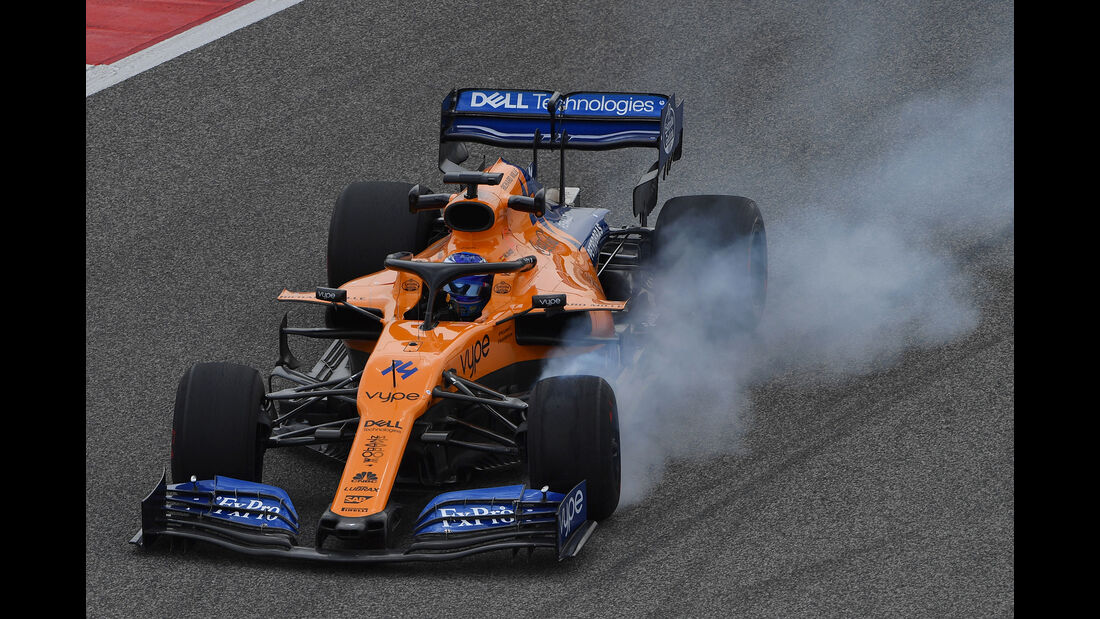 Fernando Alonso - McLaren - F1-Test - Bahrain - 2. April 2019