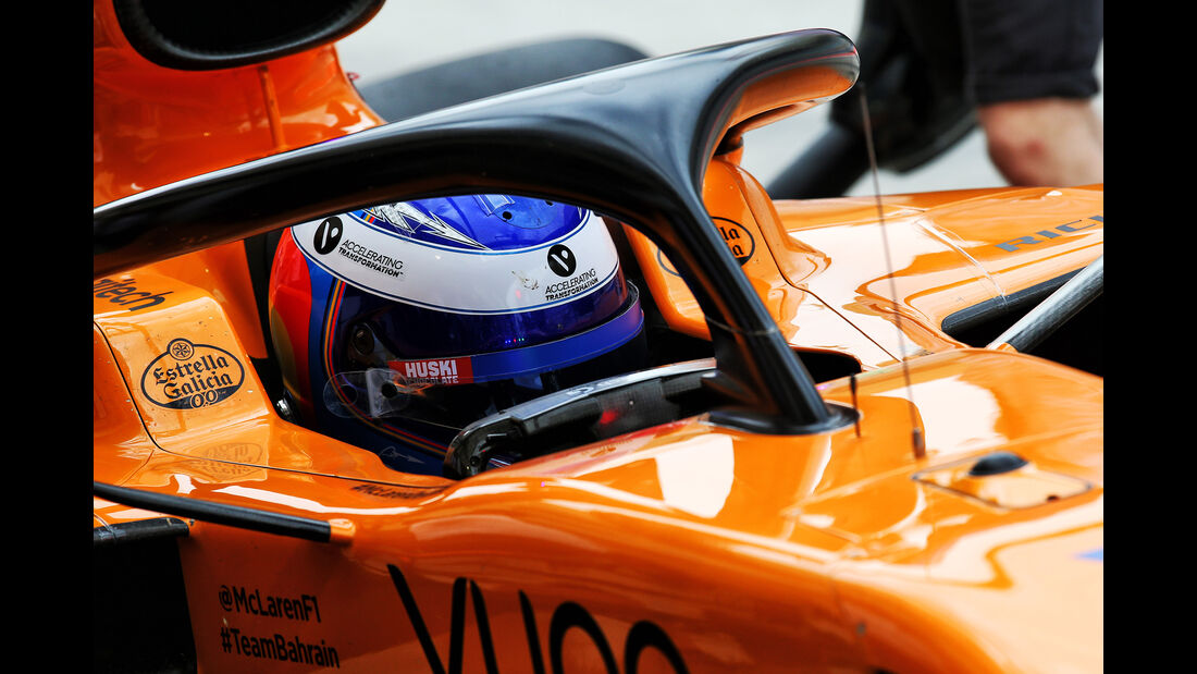 Fernando Alonso - McLaren - F1-Test - Bahrain - 2. April 2019