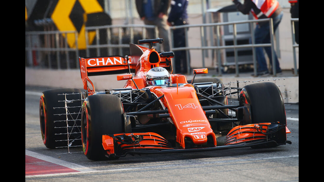 Fernando Alonso - McLaren - F1-Test - Barcelona - 27. Februar 2017