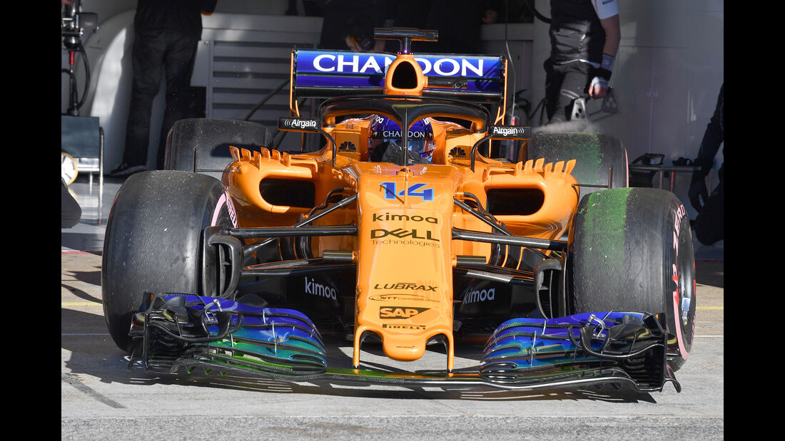 Fernando Alonso - McLaren - F1-Test - Barcelona - Tag 5 - 6. März 2018
