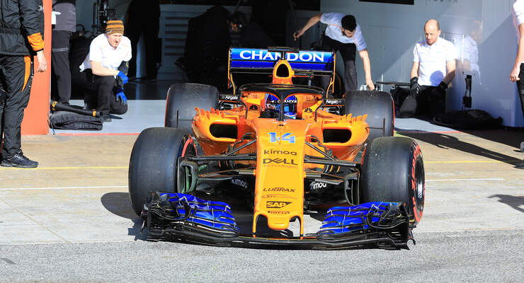 Fernando Alonso - McLaren - F1-Test - Barcelona - Tag 5 - 6. März 2018