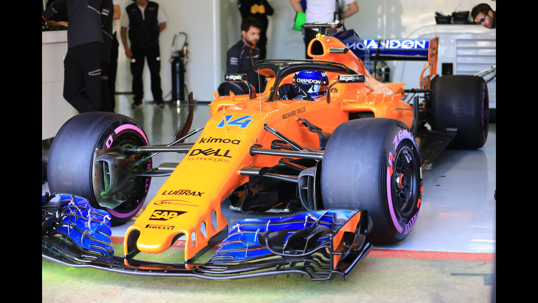 Fernando Alonso - McLaren - F1-Test - Barcelona - Tag 8 - 9. März 2018