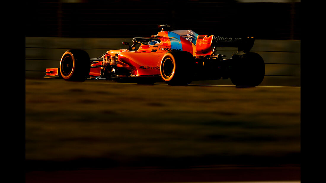 Fernando Alonso - McLaren - Formel 1 - GP Abu Dhabi  -24. November 2018