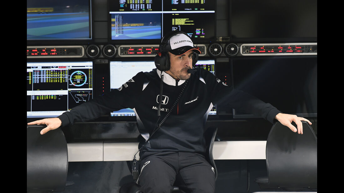 Fernando Alonso - McLaren - Formel 1 - GP Bahrain - 1. April 2016