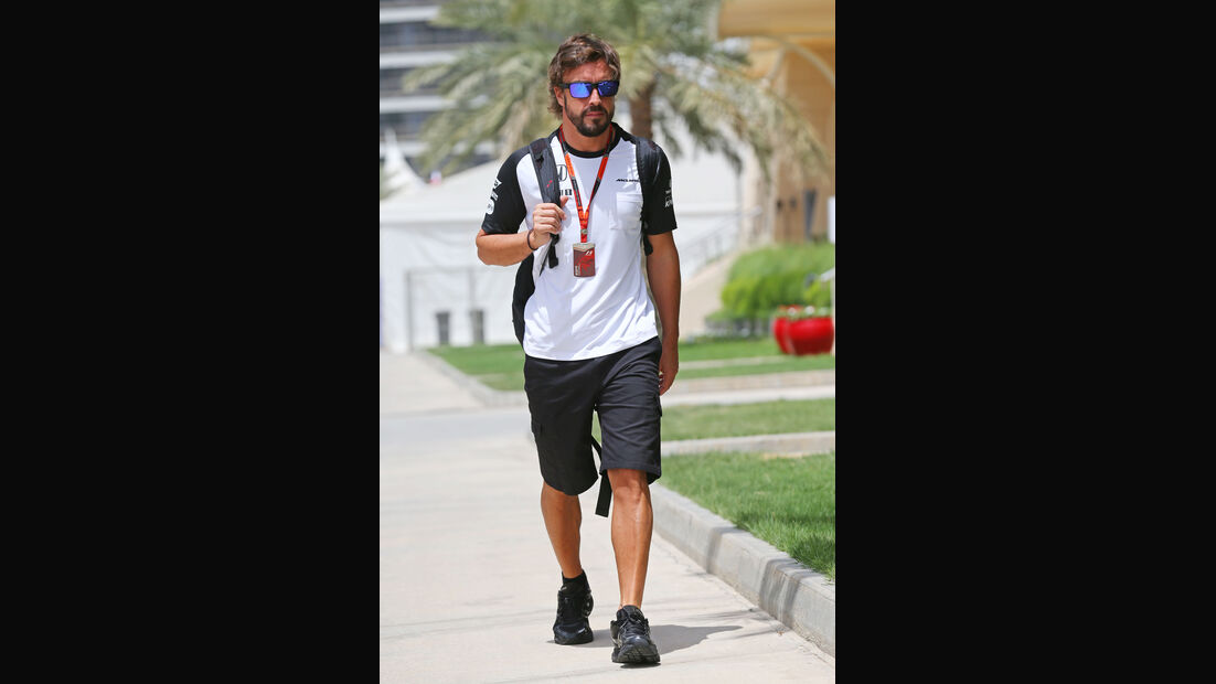 Fernando Alonso - McLaren - Formel 1 - GP Bahrain - 17. April 2015