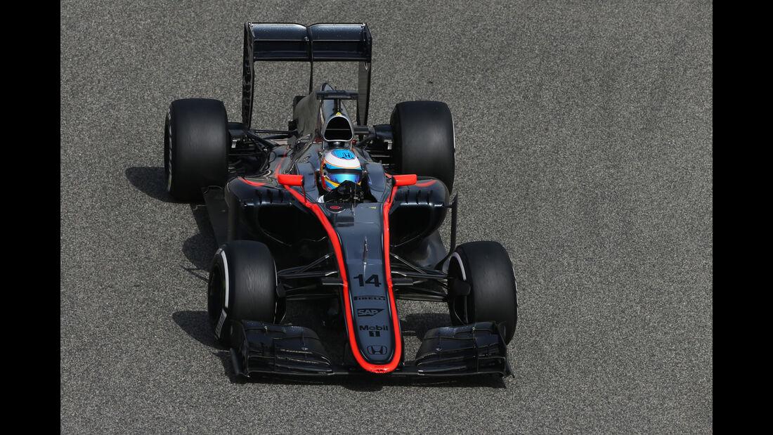 Fernando Alonso - McLaren - Formel 1 - GP Bahrain - 17. April 2015