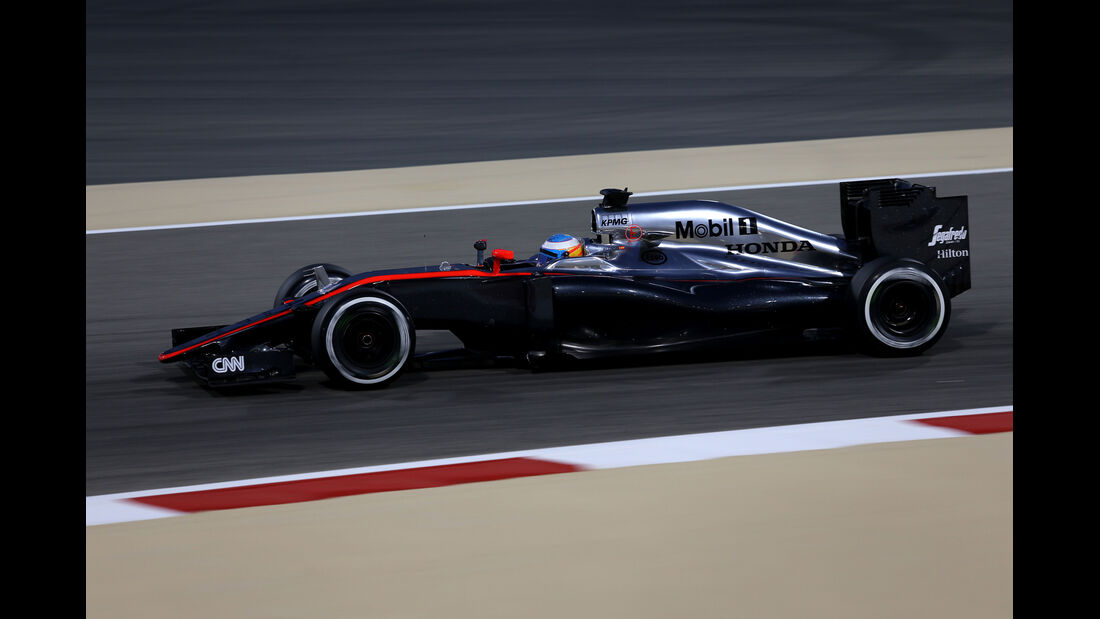 Fernando Alonso - McLaren - Formel 1 - GP Bahrain -  17. April 2015