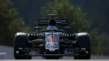Fernando Alonso - McLaren - Formel 1 - GP Belgien - Spa-Francorchamps - 27. August 2016