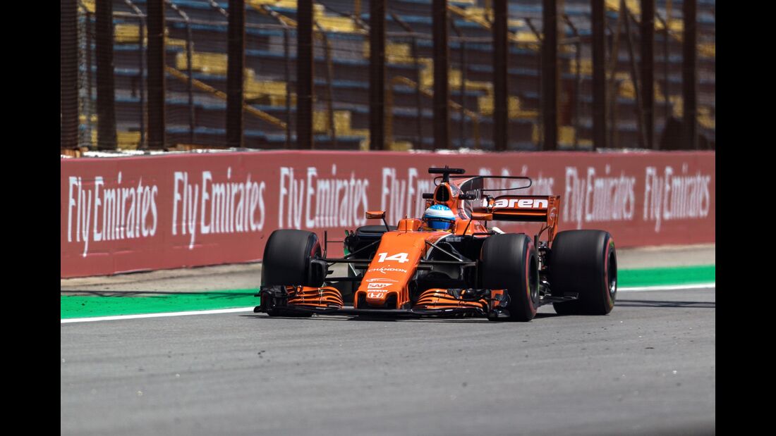 Fernando Alonso - McLaren - Formel 1 - GP Brasilien - 10. November 2017