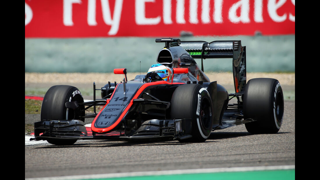 Fernando Alonso - McLaren - Formel 1 - GP China - Shanghai - 11. April 2015