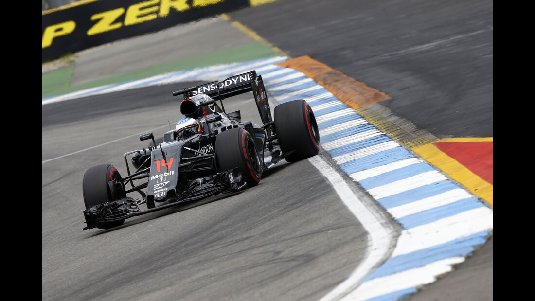 Fernando Alonso - McLaren  - Formel 1 - GP Deutschland - 30. Juli 2016