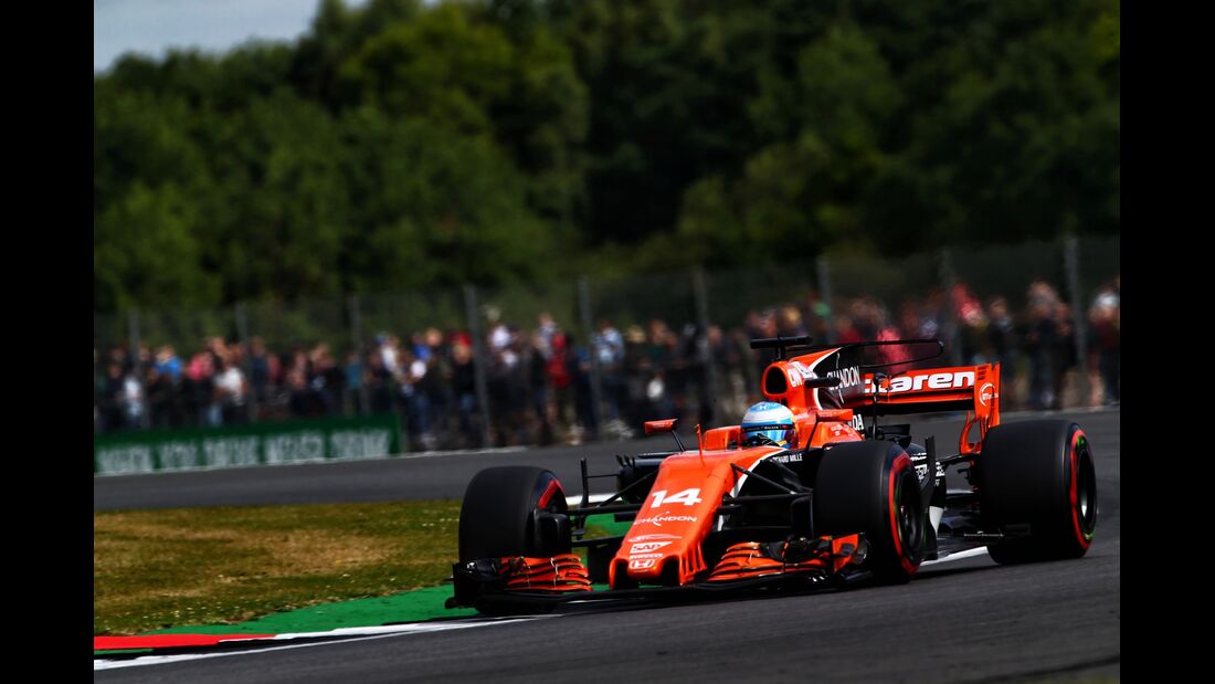 Fernando Alonso - McLaren - Formel 1 - GP England - 14. Juli 2017