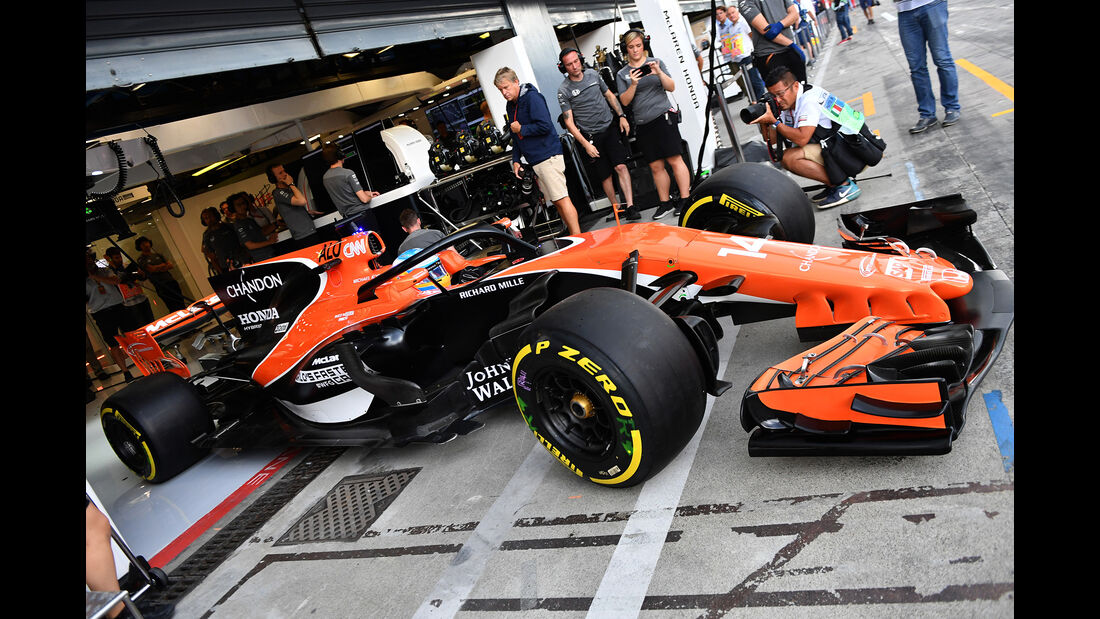 Fernando Alonso - McLaren - Formel 1 - GP Italien - Monza - 1. September 2017