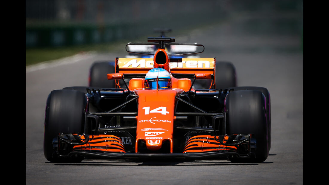 Fernando Alonso - McLaren - Formel 1 - GP Kanada - Montreal - 10. Juni 2017