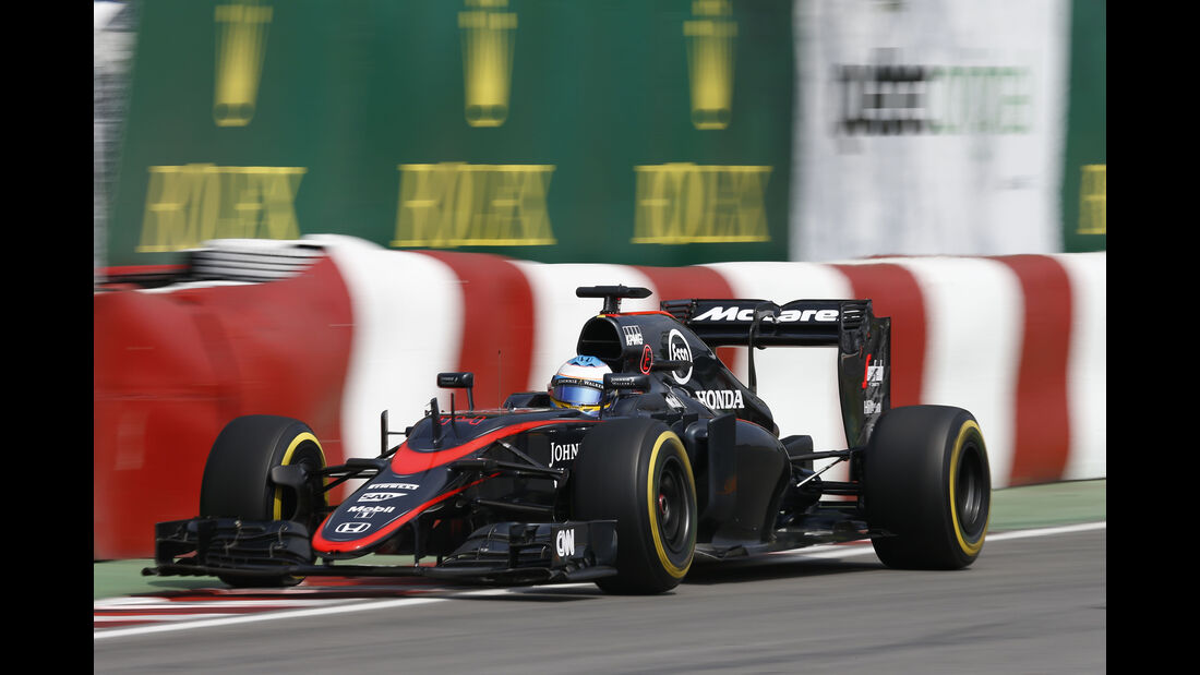 Fernando Alonso - McLaren - Formel 1 - GP Kanada - Montreal - 5. Juni 2015