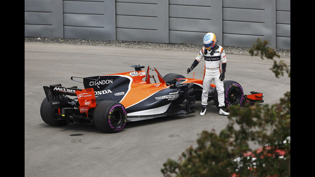 Fernando Alonso - McLaren - Formel 1 - GP Kanada - Montreal - 9. Juni 2017