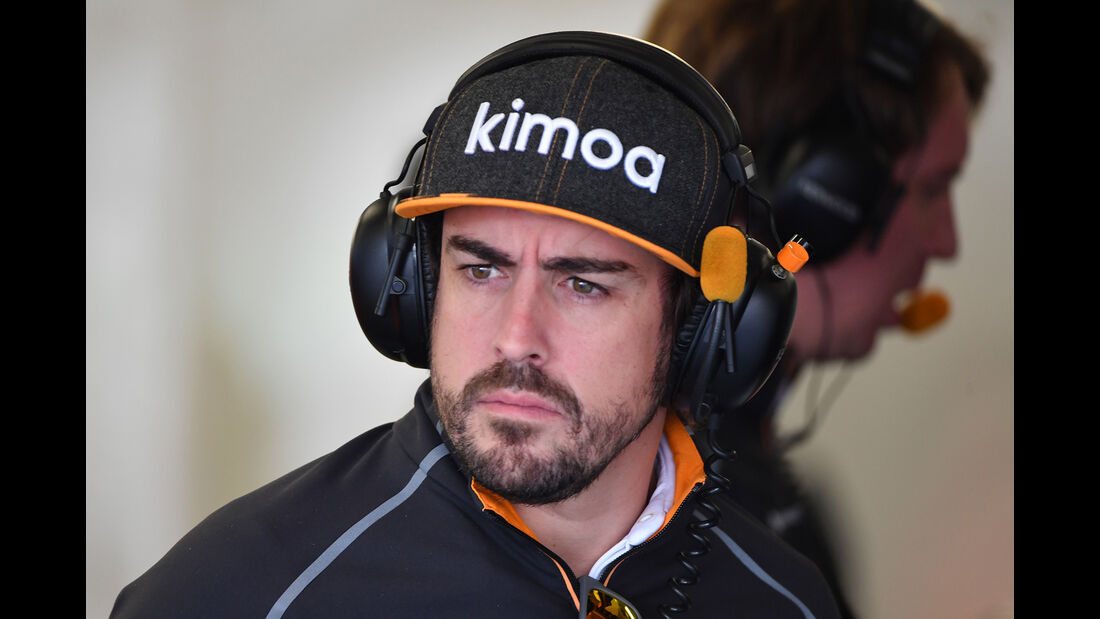 Fernando Alonso - McLaren  - Formel 1 - GP Mexiko - 26. Oktober 2018