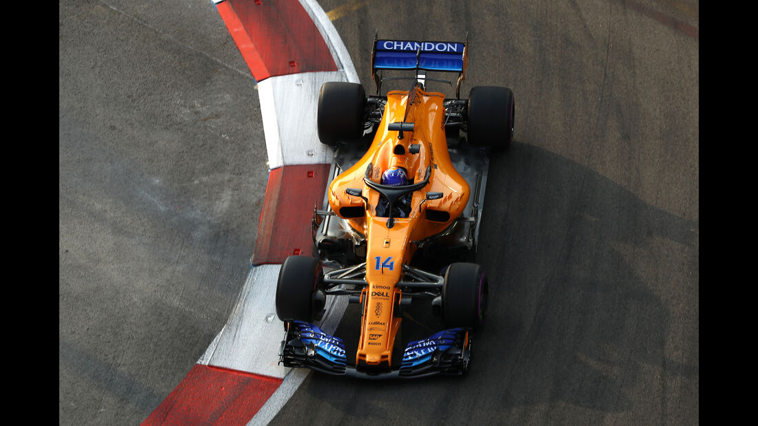 Fernando Alonso - McLaren - Formel 1 - GP Singapur - 14. September 2018