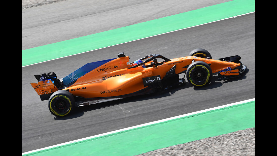 Fernando Alonso - McLaren - Formel 1 - GP Spanien - Barcelona - 11. Mai 2018