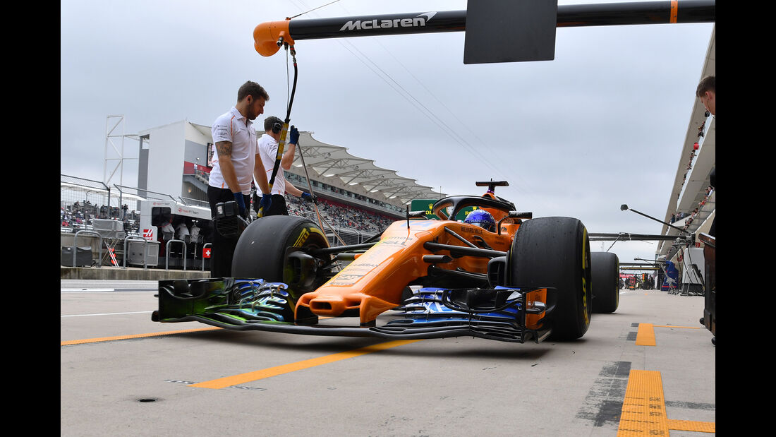 Fernando Alonso - McLaren - Formel 1 - GP USA - Austin - 20. Oktober 2018