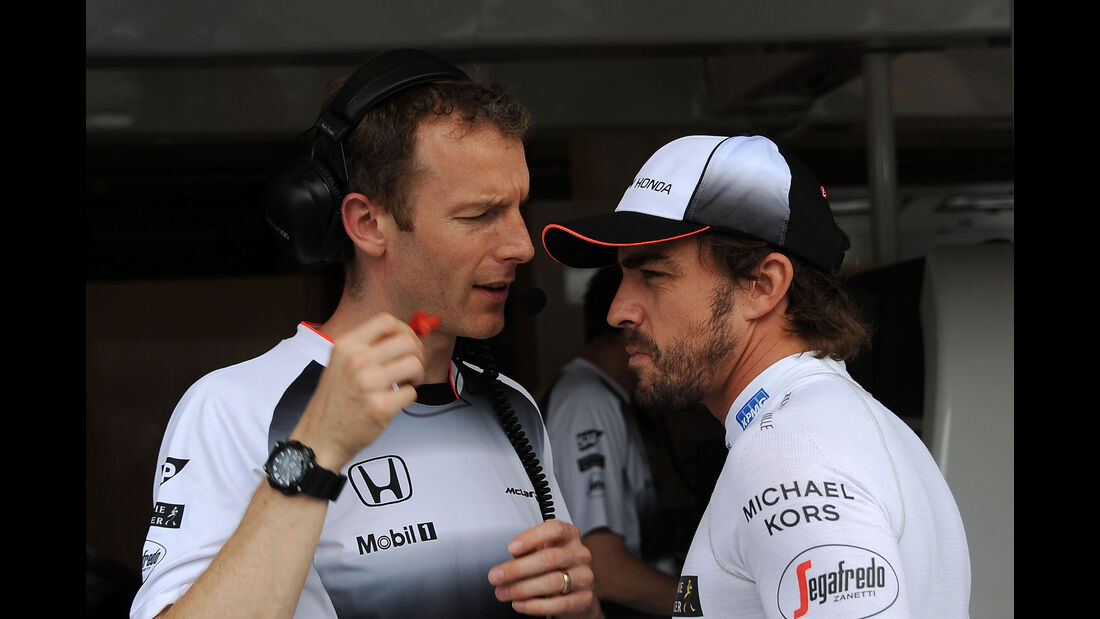 Fernando Alonso - McLaren - Formel 1 - GP Ungarn - 22. Juli 2016