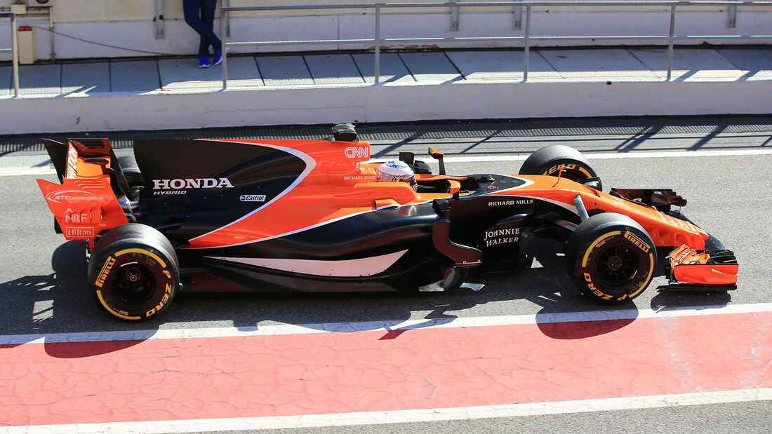 Fernando Alonso - McLaren - Formel 1 - Test - Barcelona - 1. März 2017