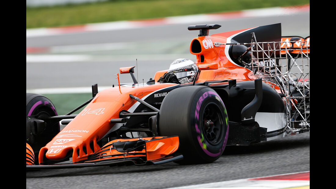 Fernando Alonso - McLaren - Formel 1 - Test - Barcelona - 1. März 2017