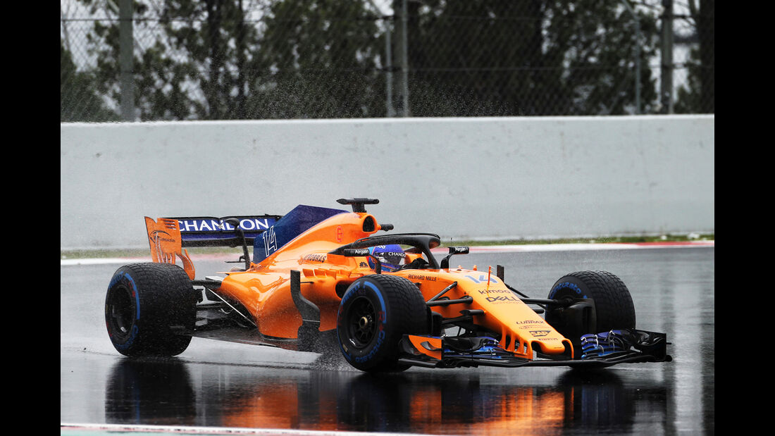 Fernando Alonso - McLaren - Formel 1 - Test - Barcelona - Tag 3 - 28. Februar 2018