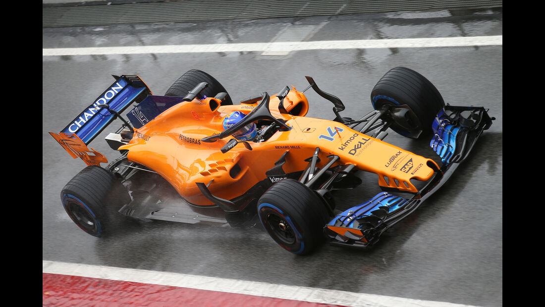 Fernando Alonso - McLaren - Formel 1 - Test - Barcelona - Tag 3 - 28. Februar 2018