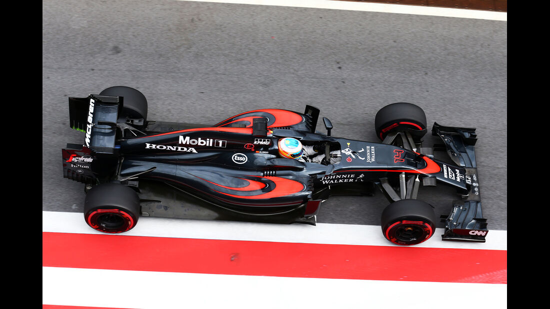 Fernando Alonso - McLaren - Formel 1-Test - Spielberg - 24. Juni 2015