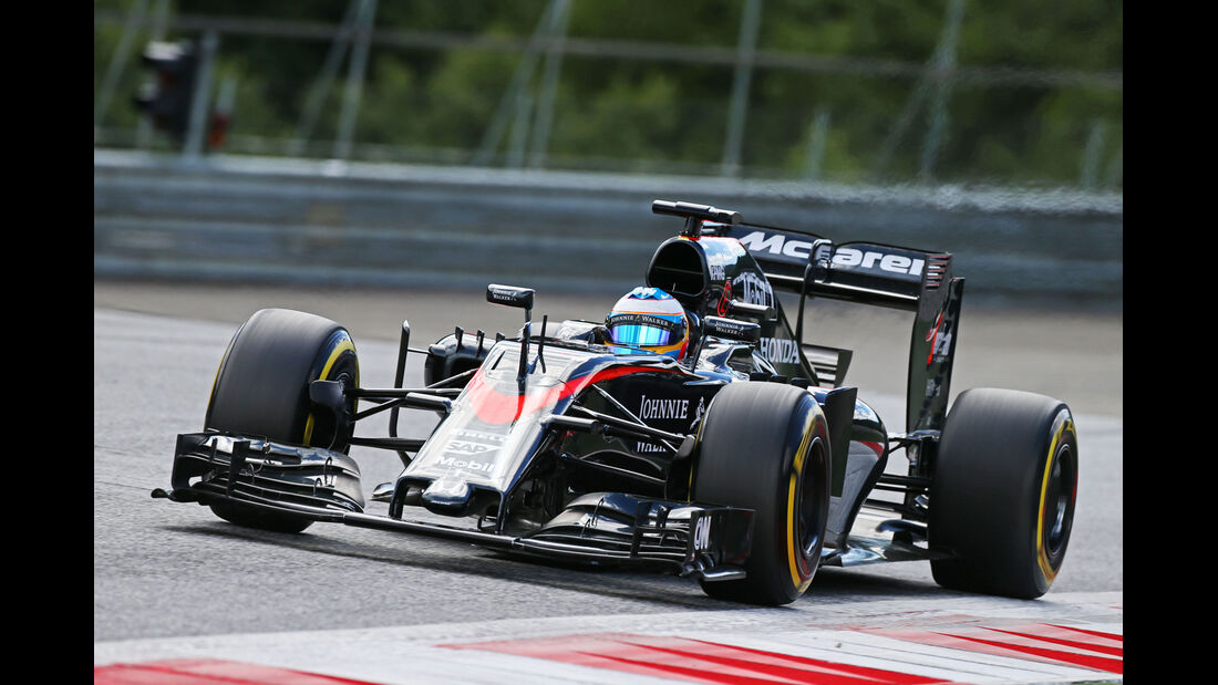 Fernando Alonso - McLaren - Formel 1-Test - Spielberg - 24. Juni 2015