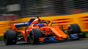 Fernando Alonso - McLaren - GP Australien 2018 - Melbourne - Qualifying
