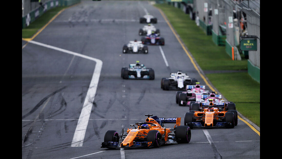 Fernando Alonso - McLaren - GP Australien 2018 - Melbourne - Rennen