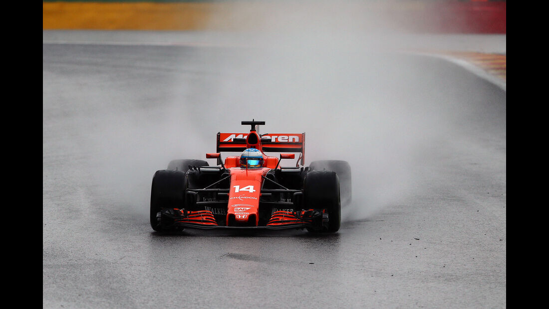 Fernando Alonso - McLaren - GP Belgien - Spa-Francorchamps - Formel 1 - 25. August 2017