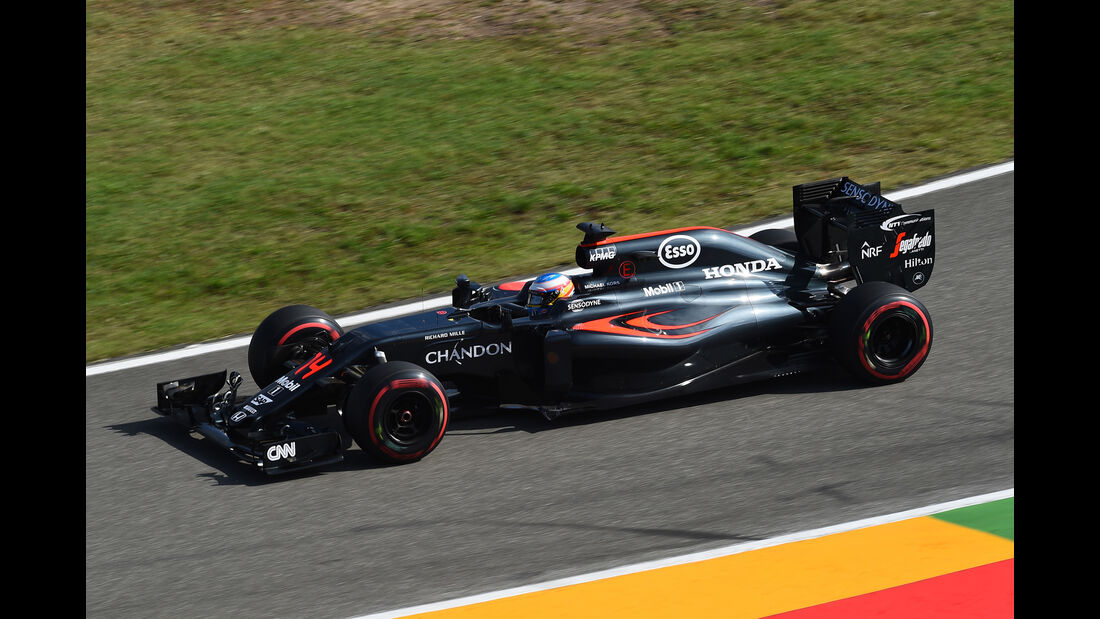 Fernando Alonso - McLaren - GP Deutschland - Formel 1 - 29. Juli 2016