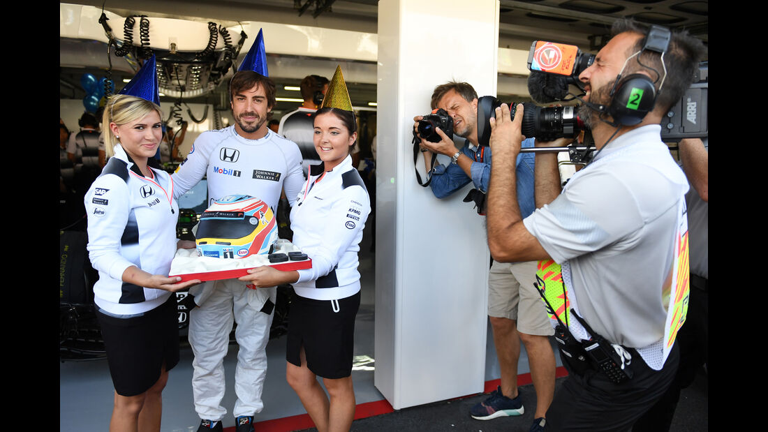 Fernando Alonso - McLaren - GP Deutschland - Formel 1 - 29. Juli 2016
