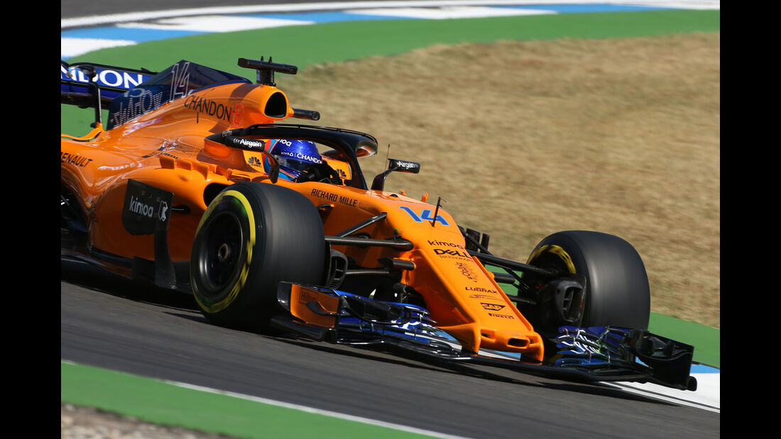Fernando Alonso - McLaren - GP Deutschland - Hockenheim - Formel 1 - Freitag - 20.7.2018