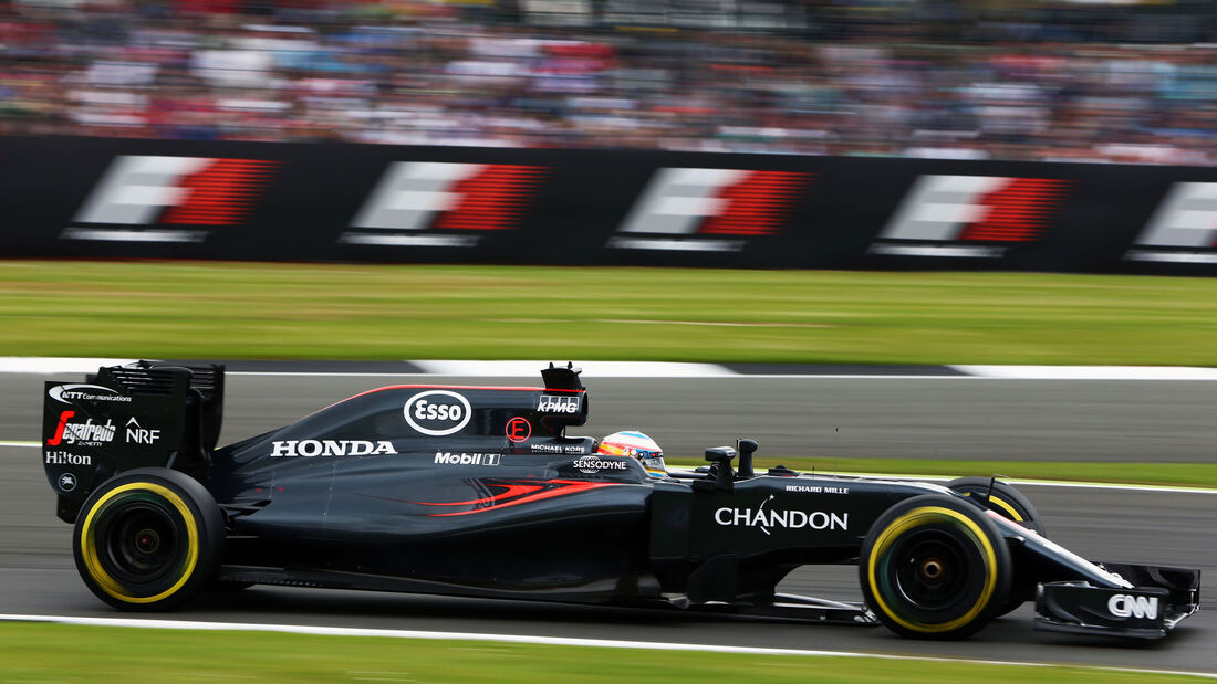 Fernando Alonso - McLaren - GP England 2016 - Qualifying