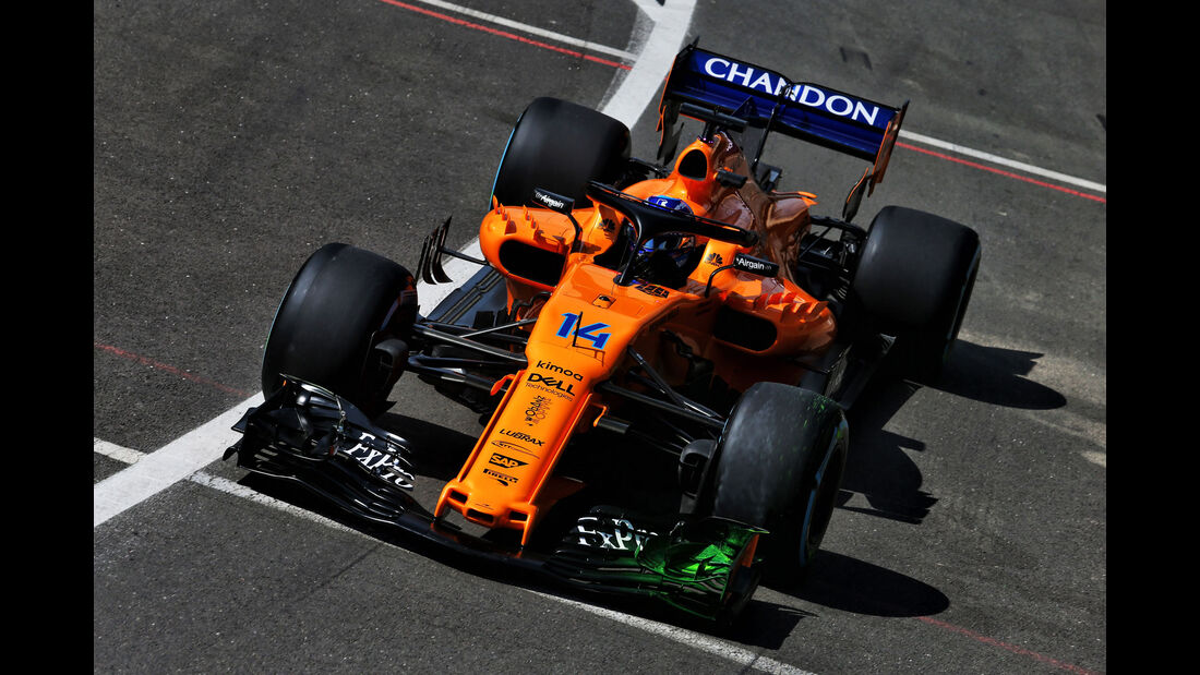 Fernando Alonso - McLaren - GP England - Silverstone - Formel 1 - Freitag - 6.7.2018