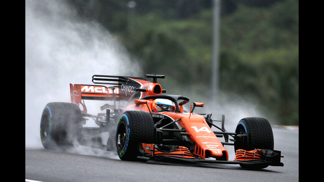 Fernando Alonso - McLaren - GP Malaysia - Sepang - 29. Oktober 2017