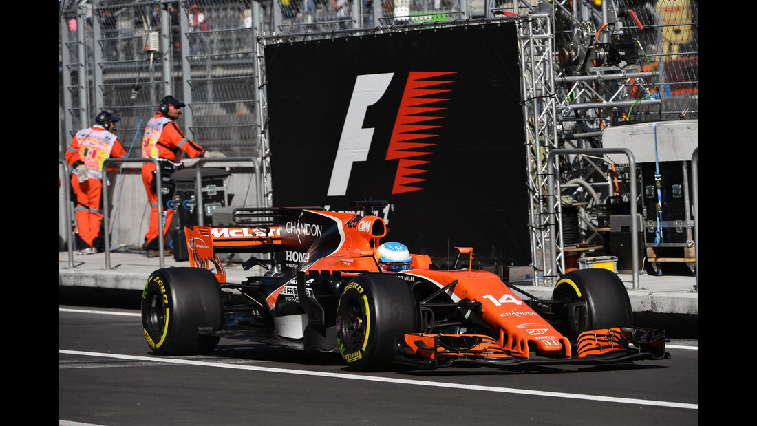 Fernando Alonso - McLaren - GP Mexiko - Formel 1 - Freitag - 27.10.2017